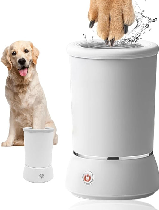 Automatic Pet Paw Cleaner – Electric Foot Washing Cup for Dogs and Cats