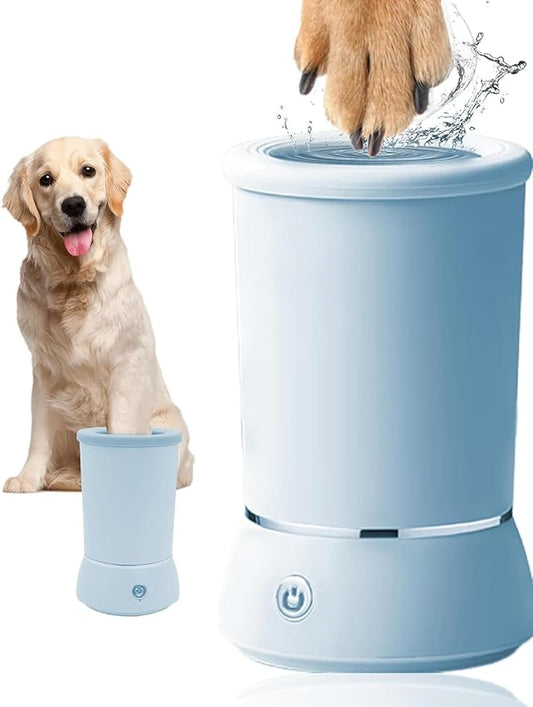 Automatic Pet Paw Cleaner – Electric Foot Washing Cup for Dogs and Cats