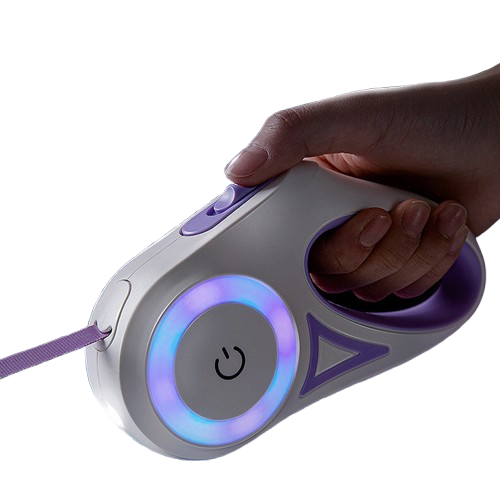 Retractable Dog Leash & Collar for Small & Medium Dogs